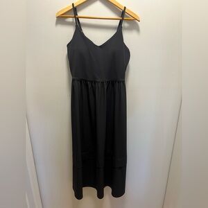 Athleta Black Midi Dress